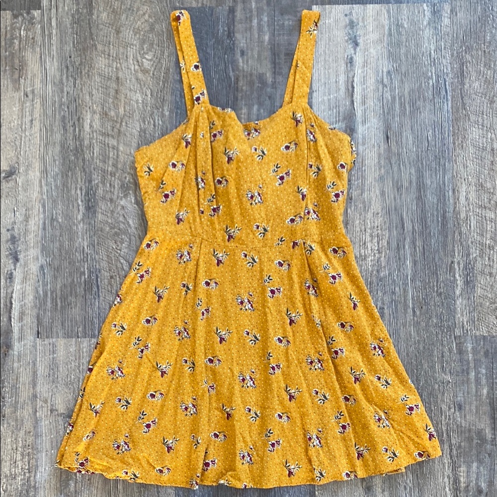 Wild Fable Floral Yellow Sundress